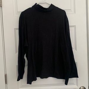 Black Turtle Neck Shirt